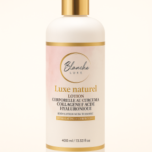 Lotion Corporelle au Curcuma, Collagène & Acide Hyaluronique – 400 ml