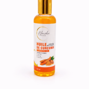 Huile de Curcuma Bio Blanche Luxe – Éclat Naturel, Réparation & Anti-Âge